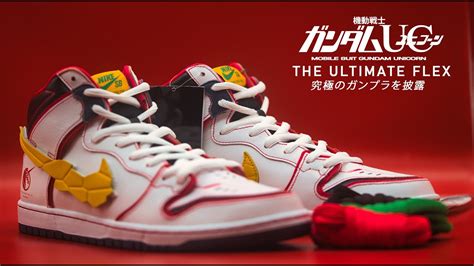 replica gundam boots|nike unicorn gundam shoes.